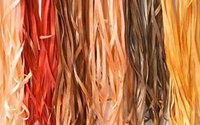 img 2 attached to 🧵 ThreadNanny Silk Ribbons - 6 Spools of Pure Silk - Brown Tones - 60 mts x 4mm