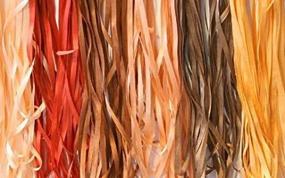 img 1 attached to 🧵 ThreadNanny Silk Ribbons - 6 Spools of Pure Silk - Brown Tones - 60 mts x 4mm