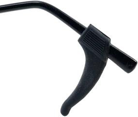 img 4 attached to GMS Optical Silicone Anti-Slip Glasses Holder 👓 with Premium Comfort, Ear Hook, and Eyeglass Temple Tip