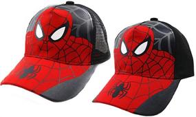 img 2 attached to BAOZOON Spiderman Snapback Baseball Cap for Children - Boys' Accessories