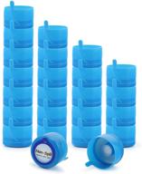 🚰 cornucopia 3 and 5 gallon water jug replacement caps (24-pack), multi-purpose non spill lids for water dispenser carboys - ideal for seo logo