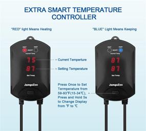 img 1 attached to JamgoZoo Aquarium Heater Thermostat Submersible