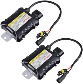 img 4 attached to 💡 Yescom 55W HID Ballast DC 12V Universal Replacement for Xenon Light Bulbs H1 H3 H7 H8 9005 9006 - Set of 2