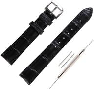 genuine leather watch replacement strap logo