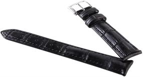 img 1 attached to Genuine Leather Watch Replacement Strap