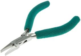img 2 attached to 🔧 Flat Nose Jeweler's Pliers by Baby Wubbers