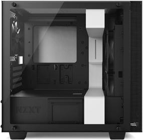 img 2 attached to NZXT H400I - MicroATX PC Gaming Case - CAM-Powered Smart Device - Tempered Glass Panel - Water-Cooling Ready - White/Black - 2018 Version