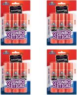 🔮 elmer's e579 jumbo disappearing purple school glue stick - pack of 12 (1.4 oz) logo