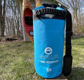 img 2 attached to 🎒 Enthusiast Gear: 15L Insulated Backpack Cooler Dry Bag - Leak Proof, Collapsible, Waterproof - Ideal for Kayaking, Fishing, Beach, Hiking