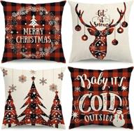 modovos christmas pillow decorations buffalo home decor for decorative pillows logo