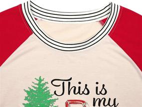 img 3 attached to 🎄 FASHGL Christmas Movies Sweatshirt: Funny Tree Truck Graphic Pullover for Women