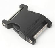 🔒 sea to summit 20 mm black field repair side release buckle with 2 pins логотип