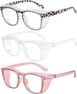 👓 leopard blocking safety glasses goggles: ultimate eye protection логотип