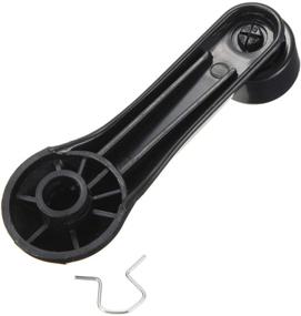 img 2 attached to AutoE 2X Ручка привода окна автомобиля с ручкой двери - черная (Honda/Civic 1984-2000) для повышения SEO