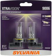 🔦 sylvania xtravision 9006 halogen headlight bulb - high performance replacement for high beam, low beam and fog lights (pack of 2) logo