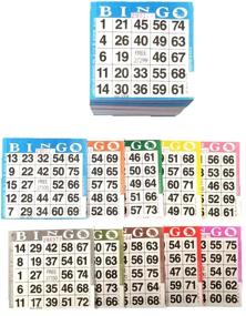 img 2 attached to Bingo Paper Game Cards - 1 card - 10 sheets - Bundle of 100 books (10 sheets each)