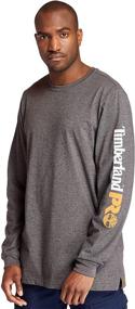 img 4 attached to Timberland PRO Blended Long Sleeve T Shirt: Quality Men's Clothing and T-Shirts at Their Best!