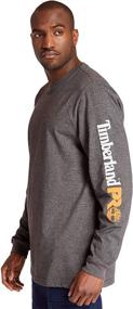 img 2 attached to Timberland PRO Blended Long Sleeve T Shirt: Quality Men's Clothing and T-Shirts at Their Best!