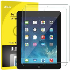 img 4 attached to 2-Pack JETech Tempered Glass Film Screen Protector for Oldest iPad Models (2, 3, 4)