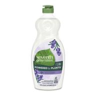 🌿 seventh generation dish soap: liquid lavender & mint scent 19 oz – powerful cleaning for dazzling dishes logo