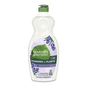 img 4 attached to 🌿 Seventh Generation Dish Soap: Liquid Lavender & Mint Scent 19 oz – Powerful Cleaning for Dazzling Dishes