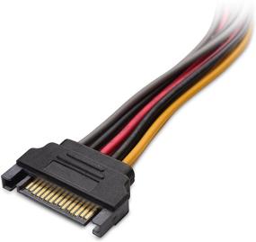 img 1 attached to Кабель со сплиттером питания SATA 15 Pin Cable Matters 3-шт. - Длина 8 дюймов