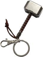 marvel thor ragnarok hammer keyring logo