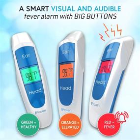 img 1 attached to Model IProven Digital Thermometer Forehead