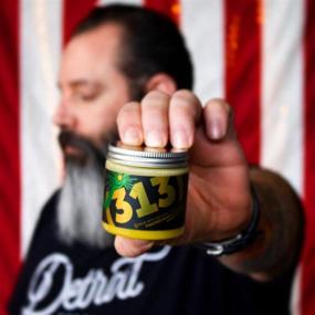 img 2 attached to 🧔 Detroit Grooming Co. Beard Butter (313) Toasted Vanilla Amber Scent for Men - Essential Oils and Natural Ingredients for Healthy Beard Growth and Styling - Strong Hold Beard Balm (4oz)