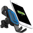 wireless charger holder iphone samsung logo
