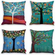 natural pattern decorative pillowcases 18x18inch logo