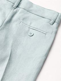 img 1 attached to 👖 Impressive Style: Isaac Mizrahi Boys Linen Pants for Dapper Boys' Clothing