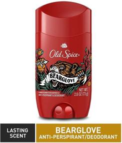 img 3 attached to 🐻 Stay Fresh and Confident with Old Spice Men's Bearglove Anti-Perspirant/Deodorant 2.6 oz (Pack of 6)