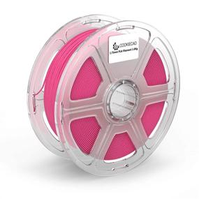 img 1 attached to 🍪 Cookiecad Hot Pink PLA 3D Printer Filament 1: Vibrant & Reliable Printing Solution