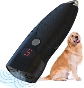 img 4 attached to 🐶 Rechargeable Ultrasonic Dog Bark Deterrent - Effective Control Range of 25 Ft - Bark Control Device for Dogs - Behavior Training Tool - Dog Barking Deterrent with Powerful Control Devices
