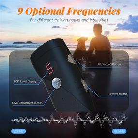 img 2 attached to 🐶 Rechargeable Ultrasonic Dog Bark Deterrent - Effective Control Range of 25 Ft - Bark Control Device for Dogs - Behavior Training Tool - Dog Barking Deterrent with Powerful Control Devices