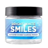 bright natural whitening activated charcoal logo