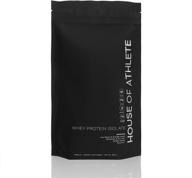 house of athlete vanilla protein isolate with probiotics & digestive enzymes - zero fat & sugar, 300g (10 servings) logo