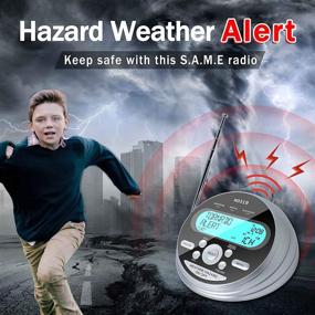 img 2 attached to 🌩️ No More Weather Worries: Stay Alert with the Emergency NOAA Weather Alert Radio, S.A.M.E. Localized Programming & 80+ Emergency Alerts