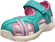 dream pairs toddler hydro 2k: 👟 дышащая обувь и сандалии для мальчиков для комфорта на целый день логотип