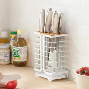 img 3 attached to Poeland Kitchen Holder Storage Organizer