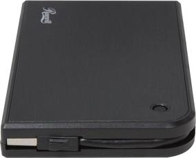 img 2 attached to 📦 Rosewill 2.5 Inch SATA III to USB 3.0 Tool Free External Hard Drive Enclosure with Built-in USB Cable - Portable HDD Enclosure (Hard Drive NOT Included)