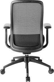 img 2 attached to 💺 Black Eurotech Vera Office Chair