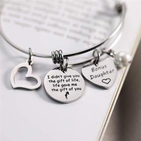 img 2 attached to Thoughtful and Heartfelt Stepdaughter Bracelet: Celebrating the Gift of Family and Love