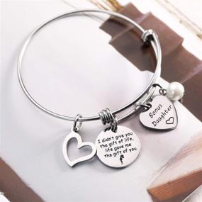 img 3 attached to Thoughtful and Heartfelt Stepdaughter Bracelet: Celebrating the Gift of Family and Love