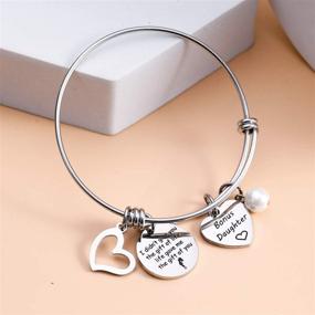 img 1 attached to Thoughtful and Heartfelt Stepdaughter Bracelet: Celebrating the Gift of Family and Love