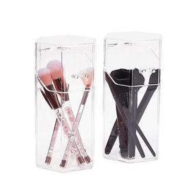 img 3 attached to Acrylic Makeup Holder Cosmetic Organizer