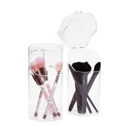 acrylic makeup holder cosmetic organizer logo