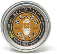 beard guyz beard balm - optimal beard styling solution (2.25 oz) logo