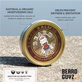 img 3 attached to Beard Guyz Beard Balm - Optimal Beard Styling Solution (2.25 oz)